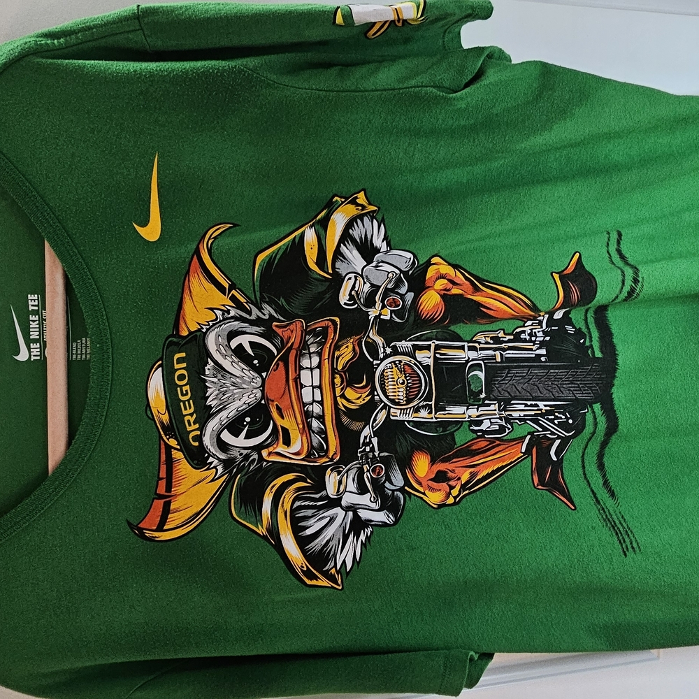 Vintage Oregon Duck Football Teeshirt